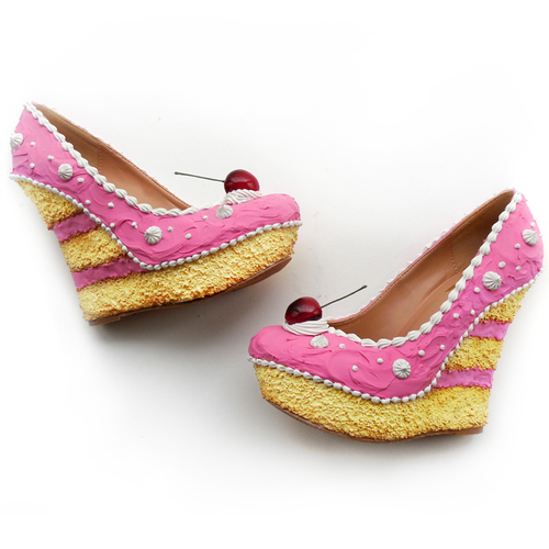 Shoe Bakery Shoes Inspired by Ice Cream and Cake The Geeky Hostess